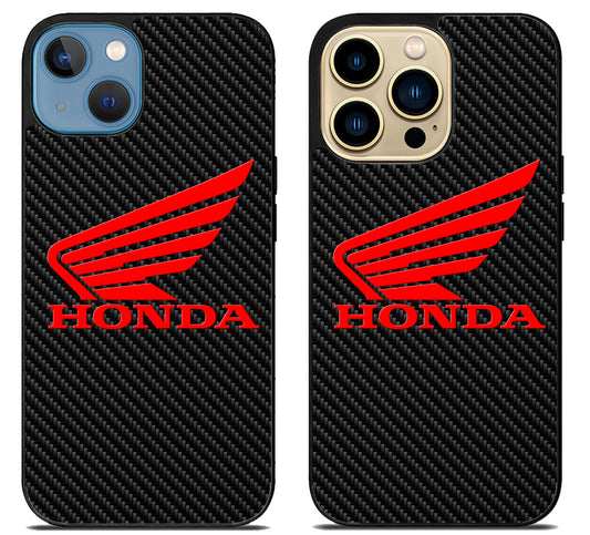 Honda Carbon Logo iPhone 14 | 14 Plus | 14 Pro | 14 Pro Max Case
