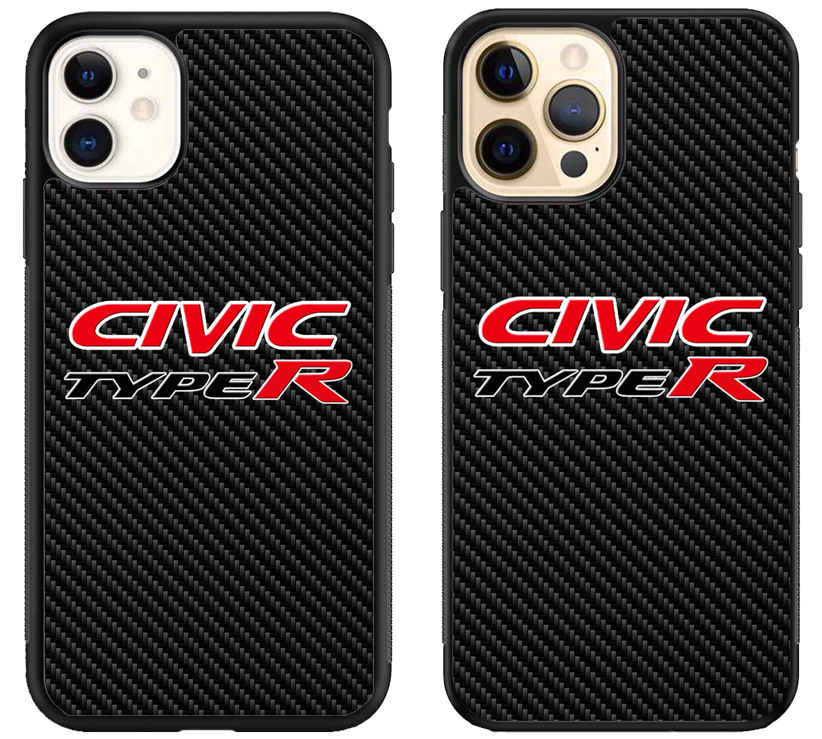 Honda Civic Carbon Type R iPhone 12 | 12 Mini | 12 Pro | 12 Pro Max Case
