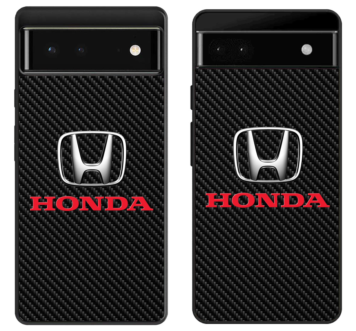 Honda Logo Carbon Google Pixel 6 | 6A | 6 Pro Case