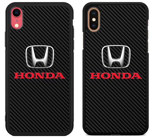 Honda Logo Carbon iPhone X | Xs | Xr | Xs Max Case