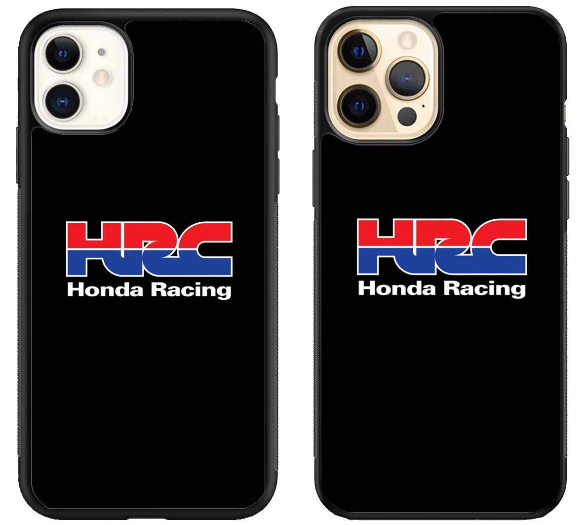 Honda Racing Black HRC iPhone 12 | 12 Mini | 12 Pro | 12 Pro Max Case