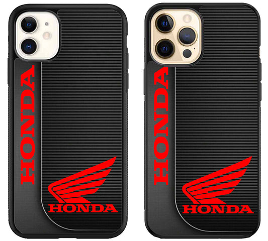 Honda Red Black Dark iPhone 12 | 12 Mini | 12 Pro | 12 Pro Max Case