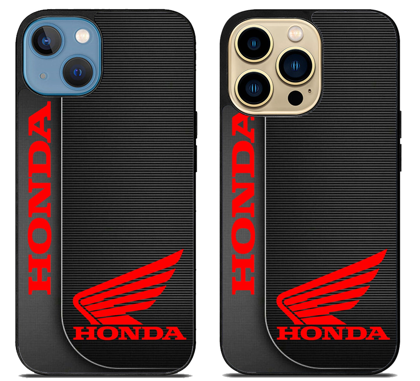 Honda Red Black Dark iPhone 14 | 14 Plus | 14 Pro | 14 Pro Max Case