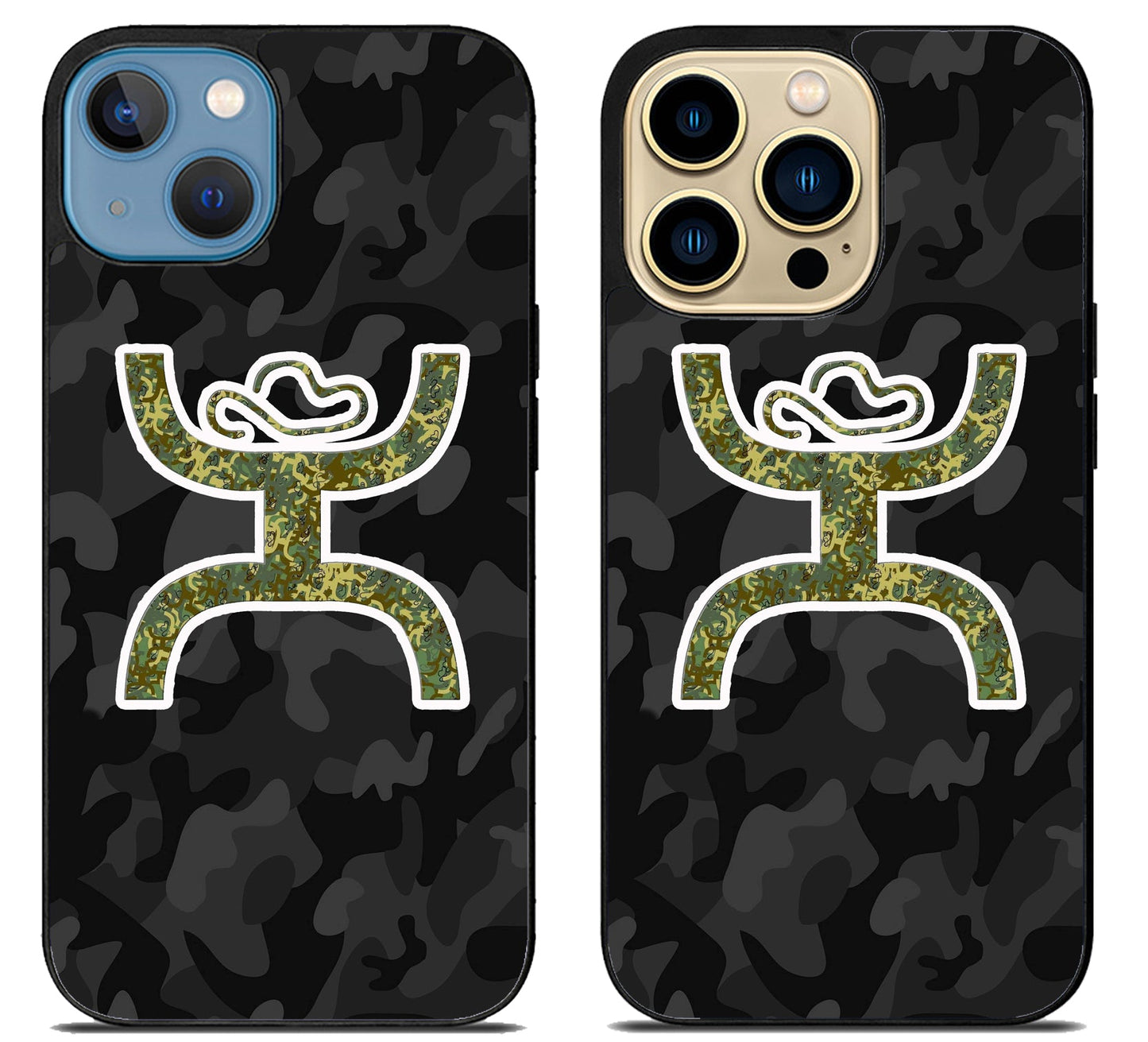 Hooey Black Camo iPhone 14 | 14 Plus | 14 Pro | 14 Pro Max Case