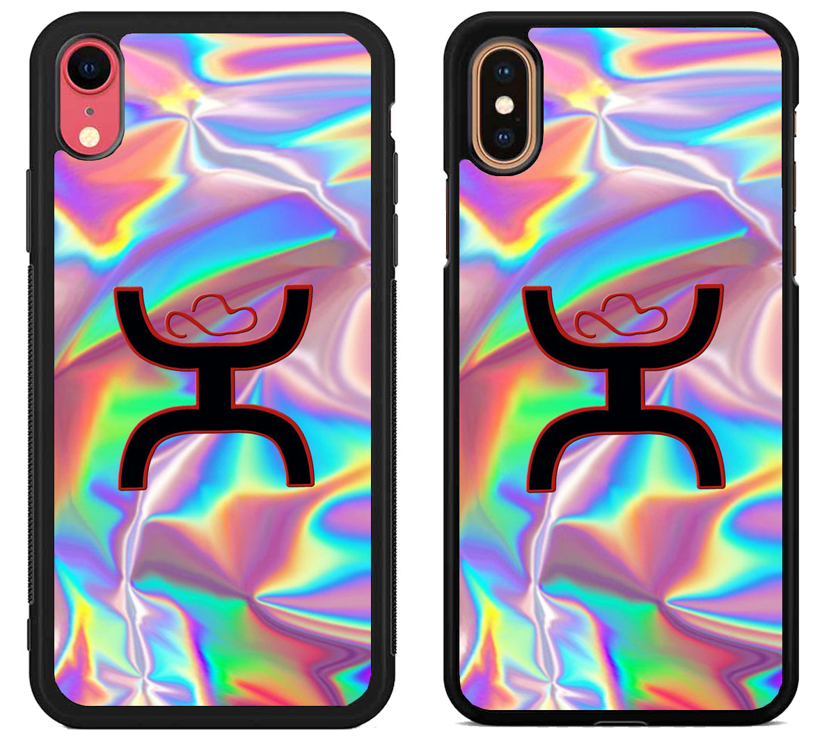 Hooey Logo Holographic iPhone X | Xs | Xr | Xs Max Case