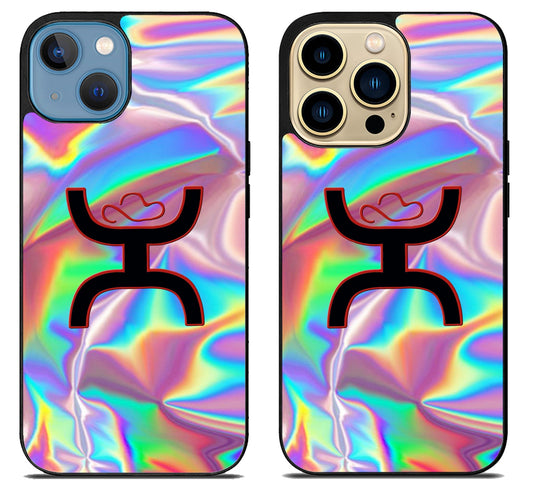 Hooey Logo Holographic iPhone 14 | 14 Plus | 14 Pro | 14 Pro Max Case