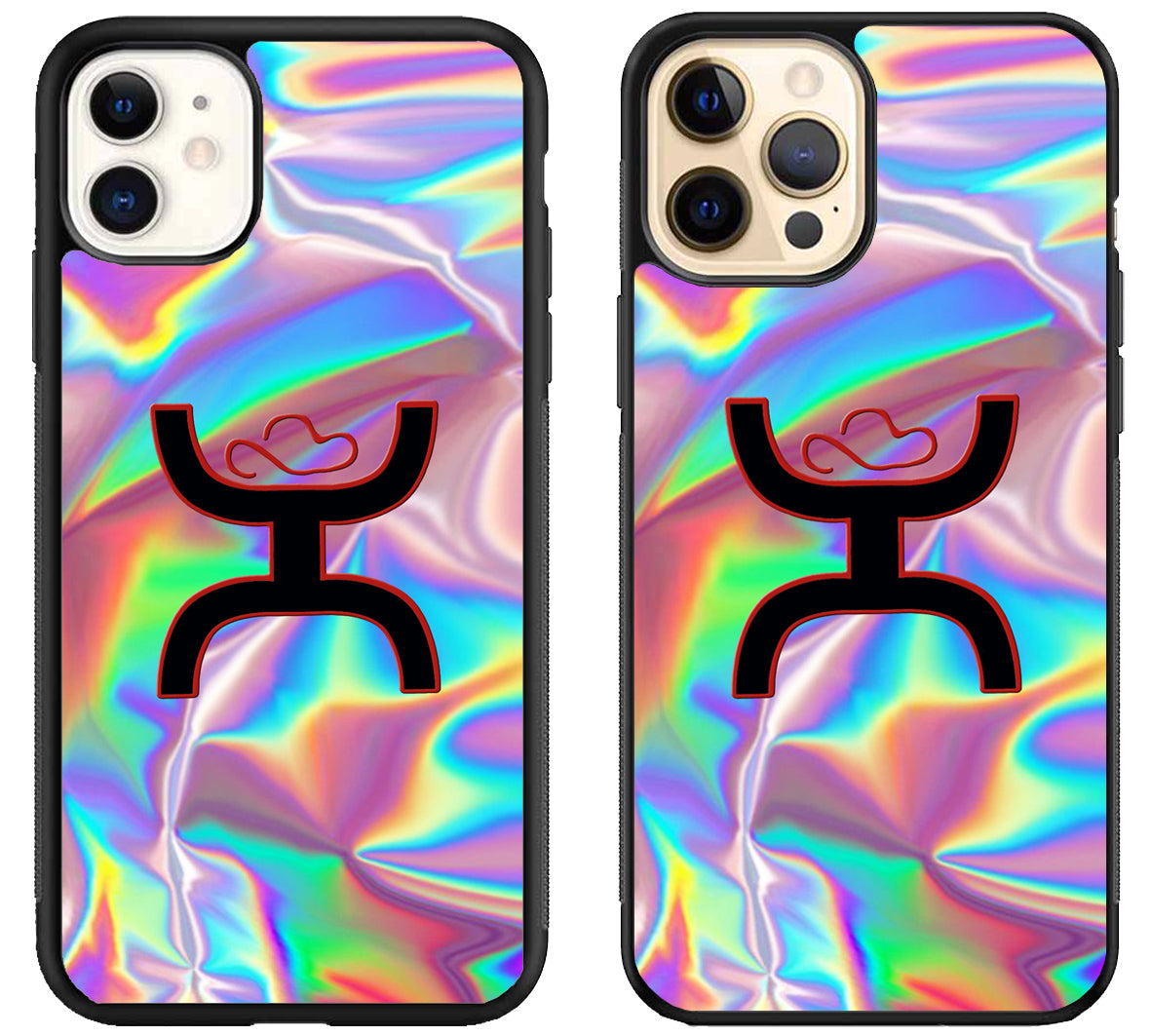 Hooey Logo Holographic iPhone 12 | 12 Mini | 12 Pro | 12 Pro Max Case