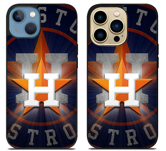 Houston Astros Background iPhone 14 | 14 Plus | 14 Pro | 14 Pro Max Case