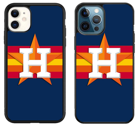 Houston Astros Logo Striped iPhone 11 | 11 Pro | 11 Pro Max Case