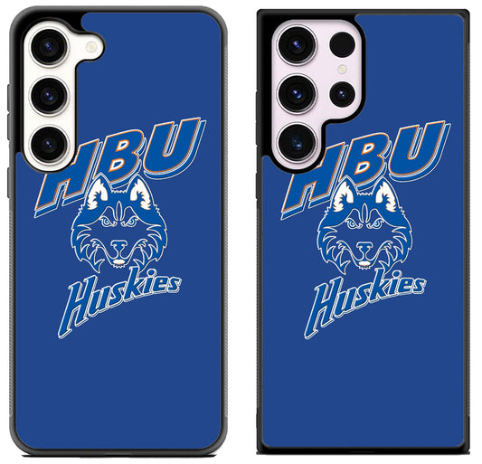 Houston Baptist Huskies Blue Samsung Galaxy S23 | S23+ | S23 Ultra Case