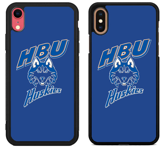 Houston Baptist Huskies Blue iPhone X | Xs | Xr | Xs Max Case