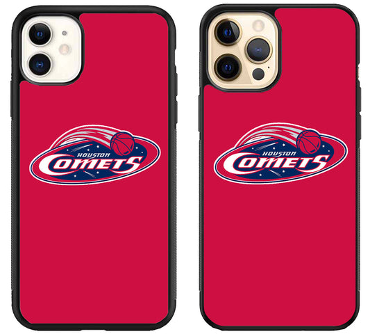 Houston Comets Red iPhone 12 | 12 Mini | 12 Pro | 12 Pro Max Case