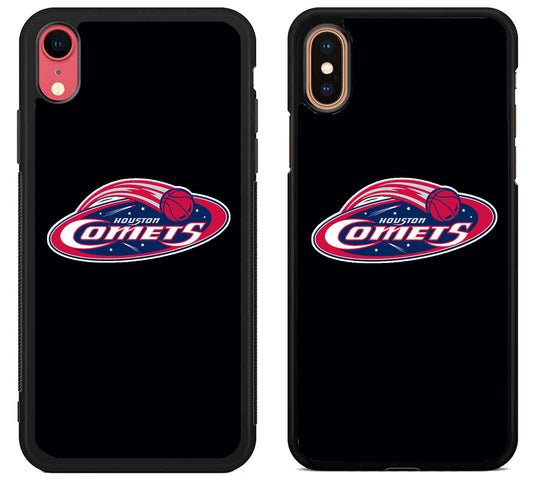 Houston Comets Black iPhone X | Xs | Xr | Xs Max Case