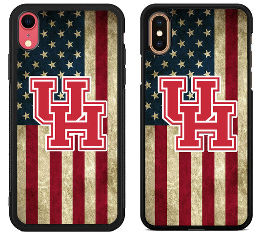 Houston Cougars Flag iPhone X | Xs | Xr | Xs Max Case