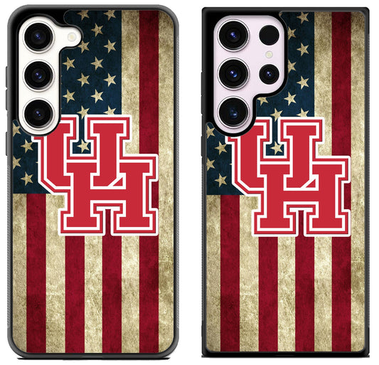 Houston Cougars Flag Samsung Galaxy S23 | S23+ | S23 Ultra Case