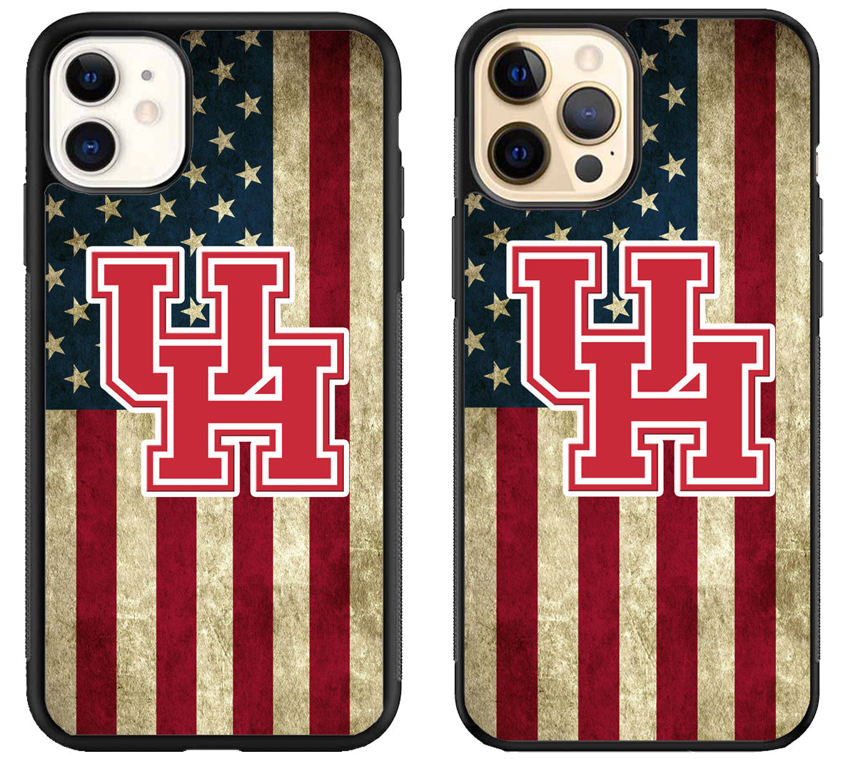 Houston Cougars Flag iPhone 12 | 12 Mini | 12 Pro | 12 Pro Max Case