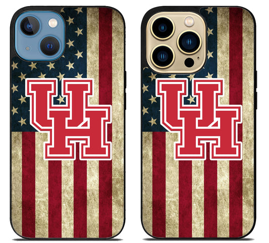 Houston Cougars Flag iPhone 14 | 14 Plus | 14 Pro | 14 Pro Max Case