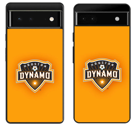 Houston Dynamo Logo Google Pixel 6 | 6A | 6 Pro Case