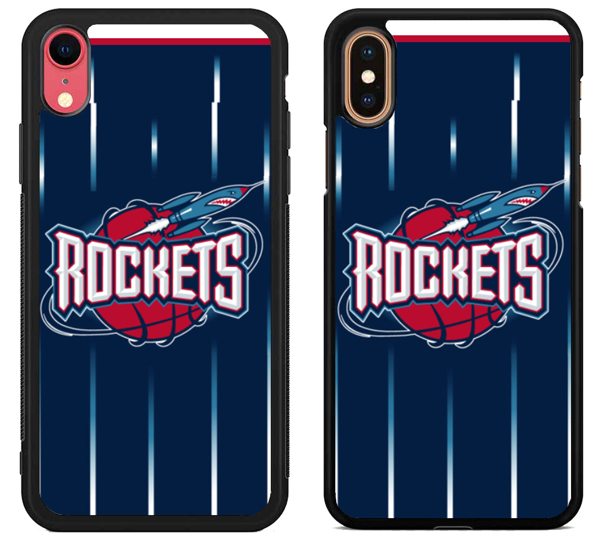 Houston Rockets Logo Blue iPhone X | Xs | Xr | Xs Max Case