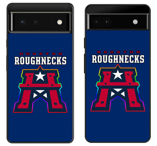 Houston Roughnecks Blue Google Pixel 6 | 6A | 6 Pro Case