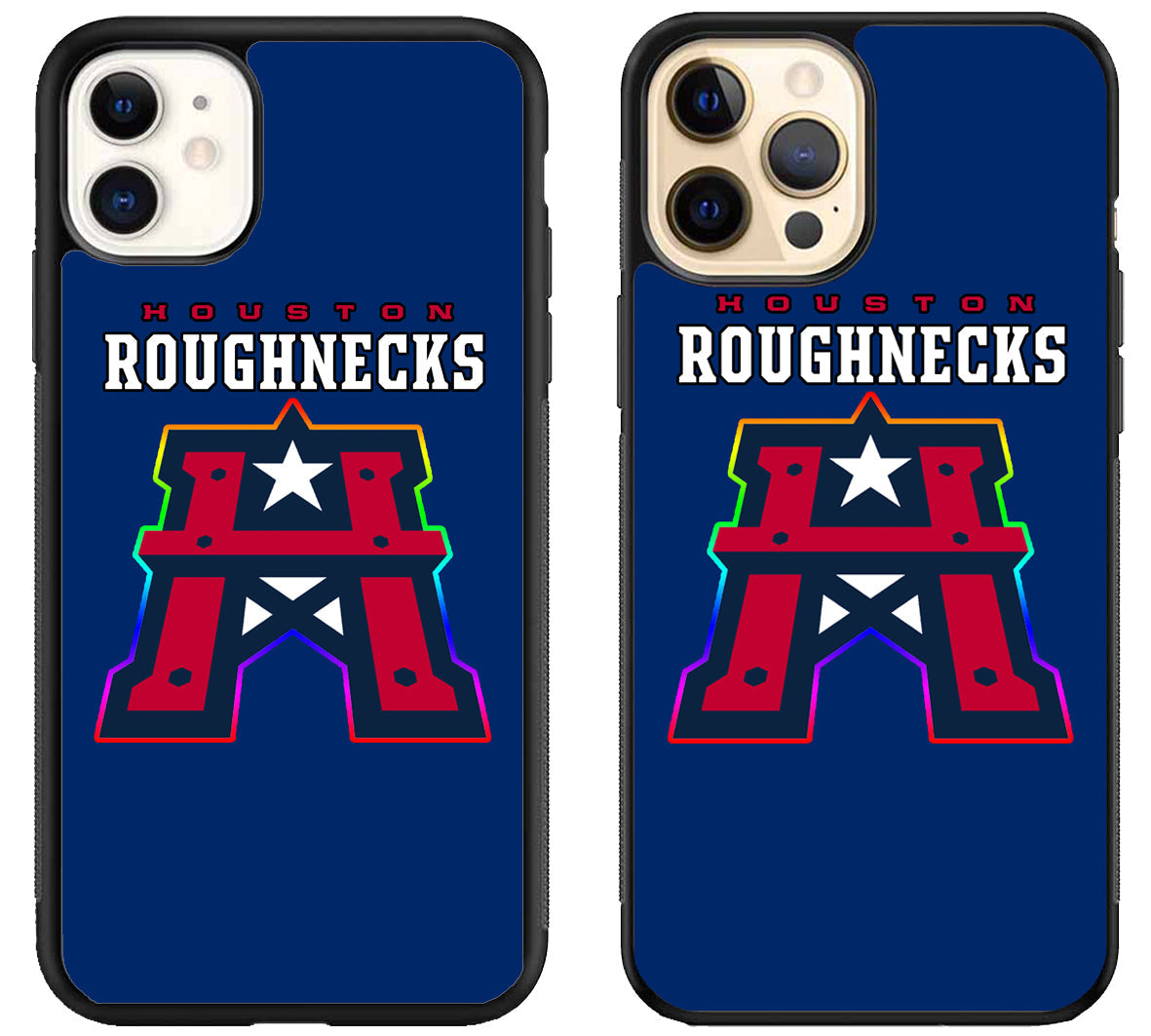 Houston Roughnecks Blue iPhone 12 | 12 Mini | 12 Pro | 12 Pro Max Case