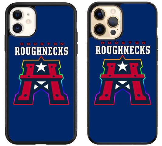 Houston Roughnecks Blue iPhone 12 | 12 Mini | 12 Pro | 12 Pro Max Case