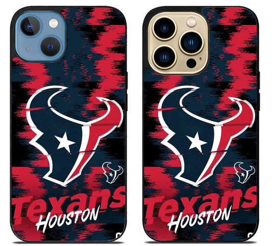 Houston Texans Colorfull iPhone 14 | 14 Plus | 14 Pro | 14 Pro Max Case