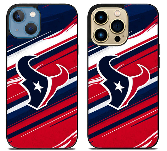Houston Texans Logo Color iPhone 14 | 14 Plus | 14 Pro | 14 Pro Max Case