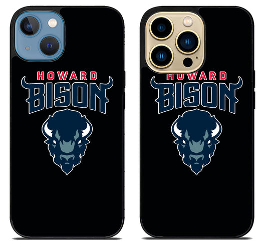 Howard Bison Black iPhone 14 | 14 Plus | 14 Pro | 14 Pro Max Case