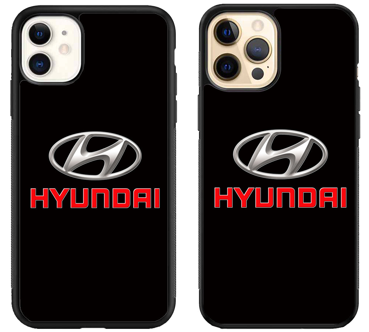 Hyundai Logo Red iPhone 12 | 12 Mini | 12 Pro | 12 Pro Max Case