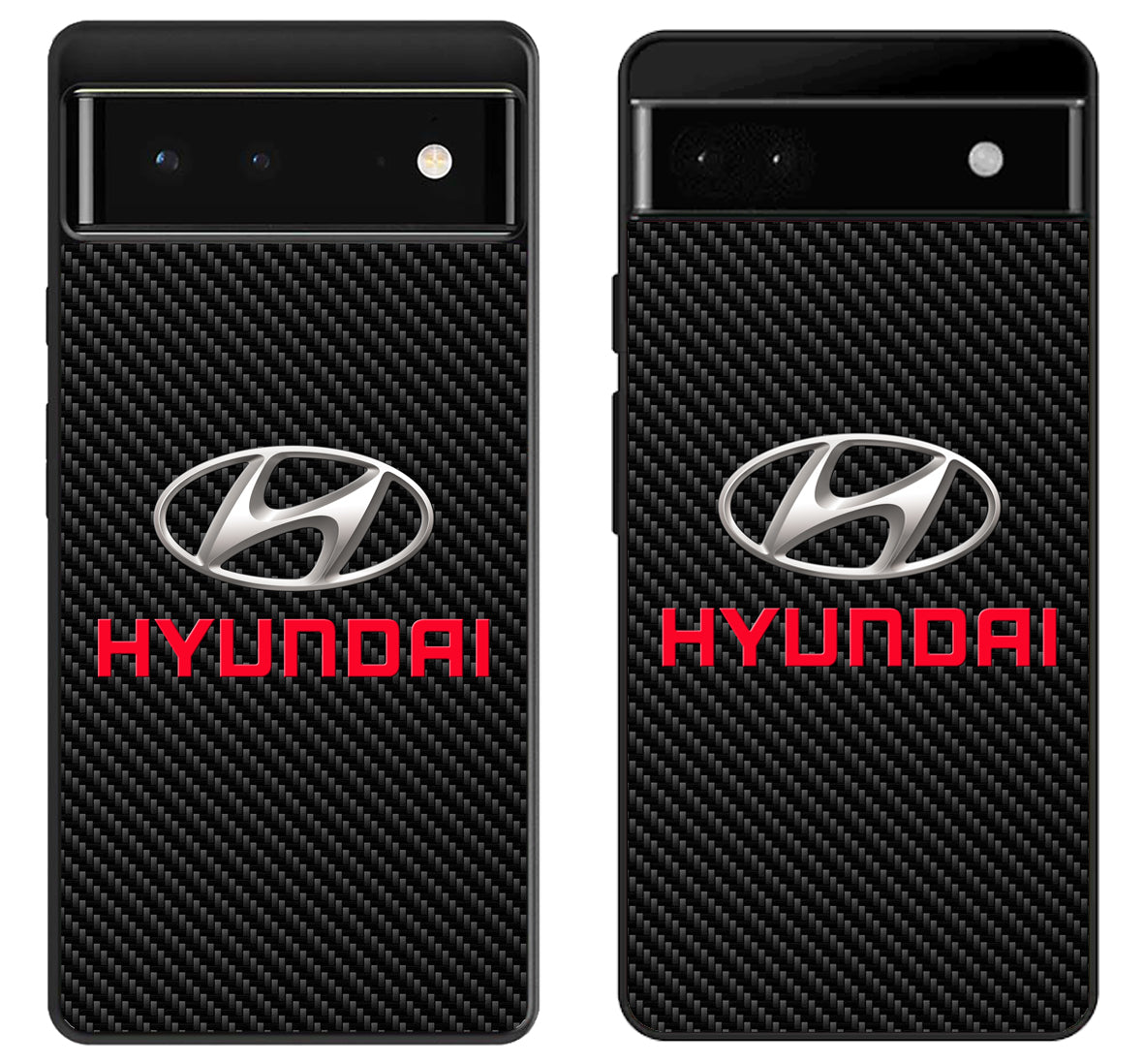 Hyundai Red Carbon Google Pixel 6 | 6A | 6 Pro Case