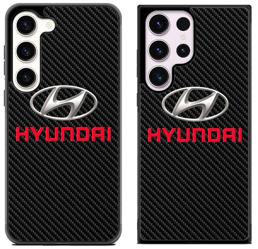Hyundai Red Carbon Samsung Galaxy S23 | S23+ | S23 Ultra Case