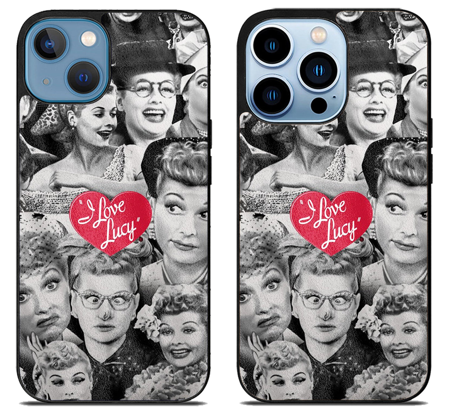 I Love Lucy Collage iPhone 13 | 13 Mini | 13 Pro | 13 Pro Max Case