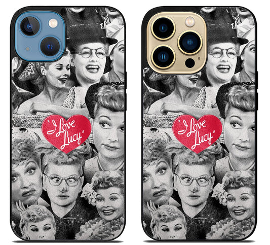 I Love Lucy Collage iPhone 14 | 14 Plus | 14 Pro | 14 Pro Max Case