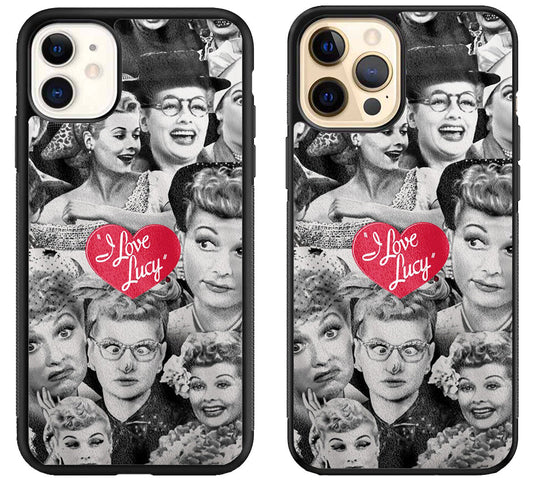 I Love Lucy Collage iPhone 12 | 12 Mini | 12 Pro | 12 Pro Max Case