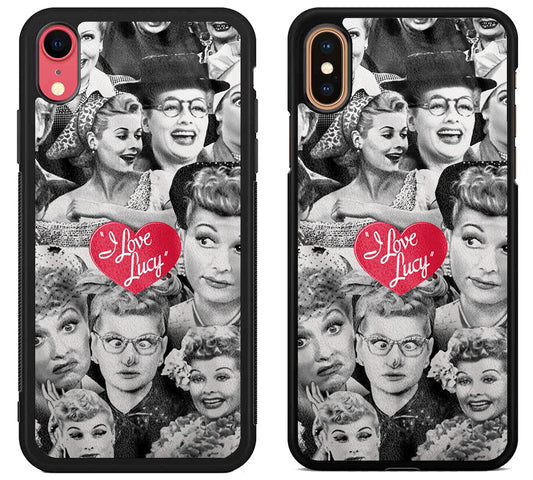 I Love Lucy Collage iPhone X | Xs | Xr | Xs Max Case