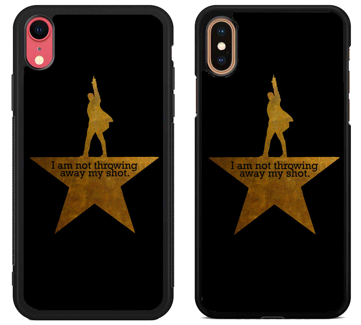 I am Not Throwing Away My Shot Black iPhone X | Xs | Xr | Xs Max Case