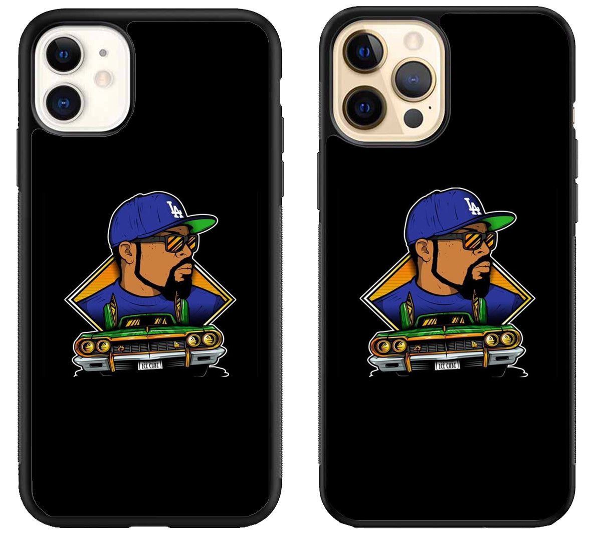 Ice Cube Artwork iPhone 12 | 12 Mini | 12 Pro | 12 Pro Max Case