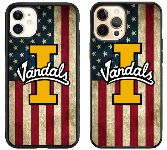 Idaho Vandals Flag iPhone 12 | 12 Mini | 12 Pro | 12 Pro Max Case