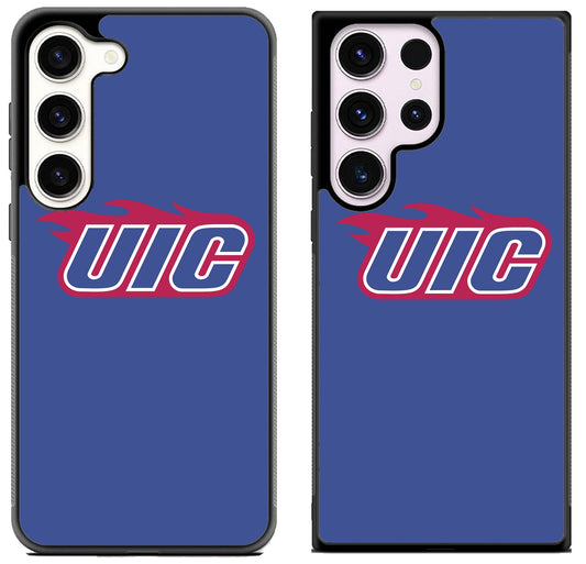 Illinois Chicago Flames Blue Samsung Galaxy S23 | S23+ | S23 Ultra Case