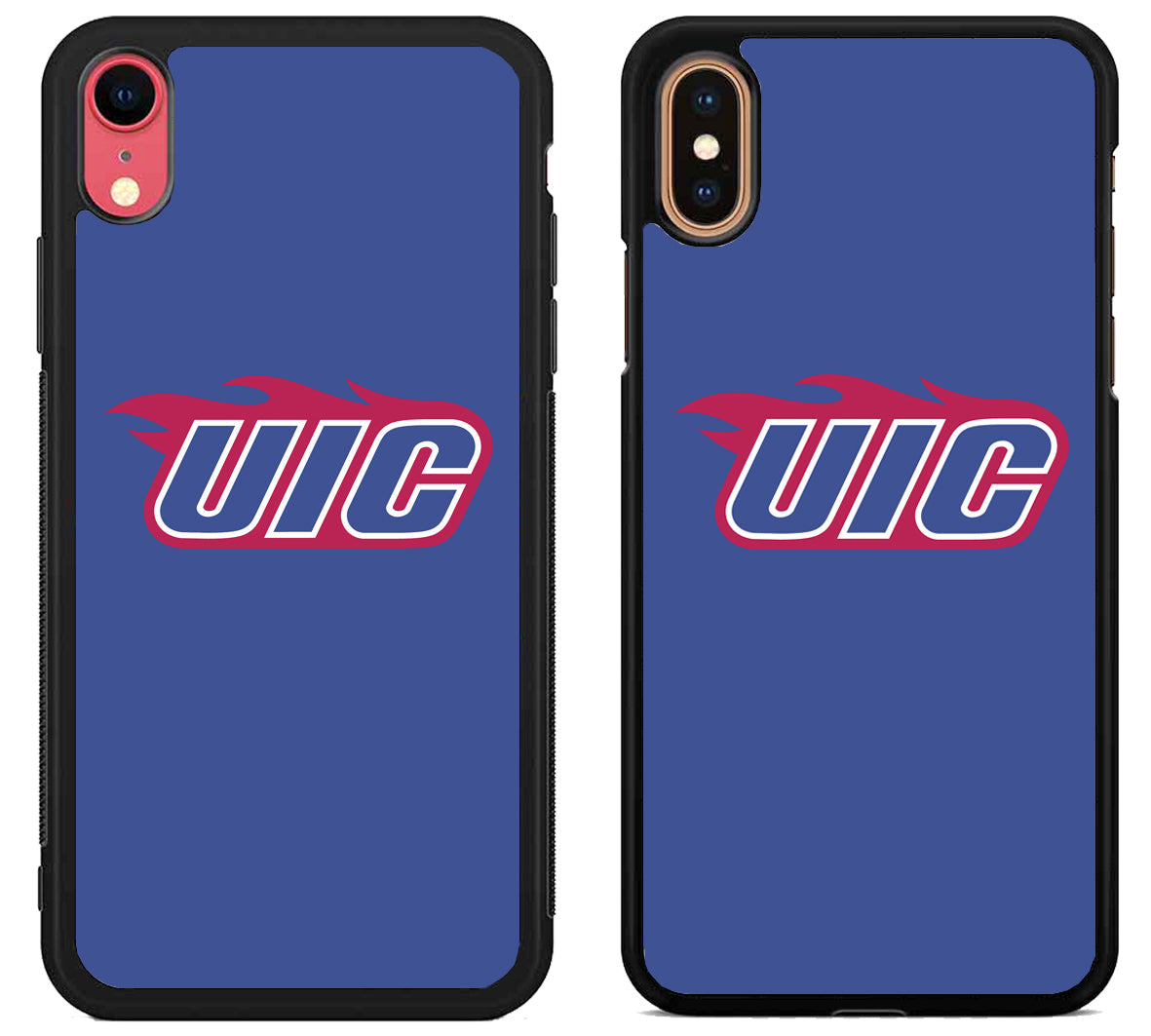 Illinois Chicago Flames Blue iPhone X | Xs | Xr | Xs Max Case