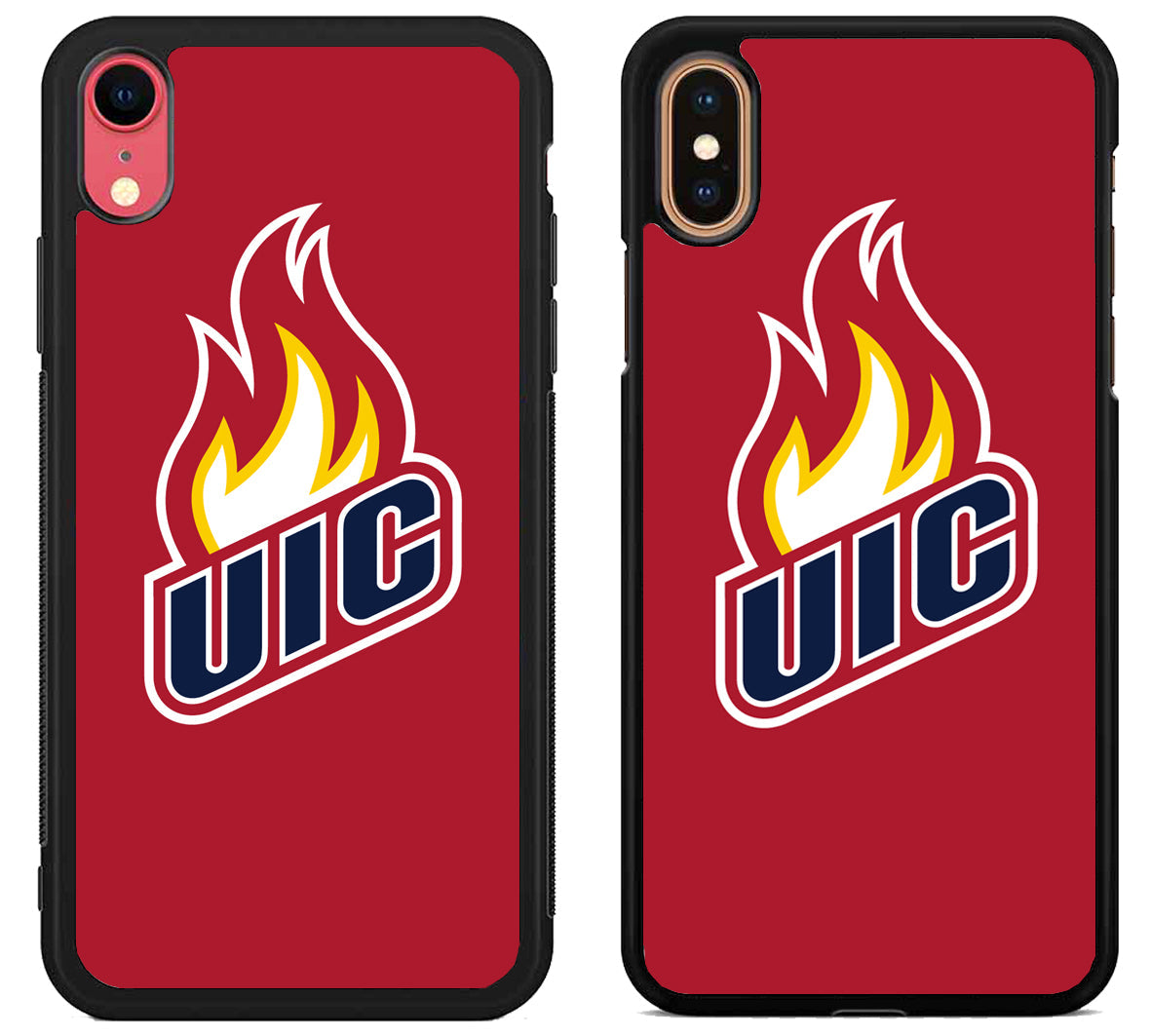 Illinois Chicago Flames Cover iPhone X | Xs | Xr | Xs Max Case