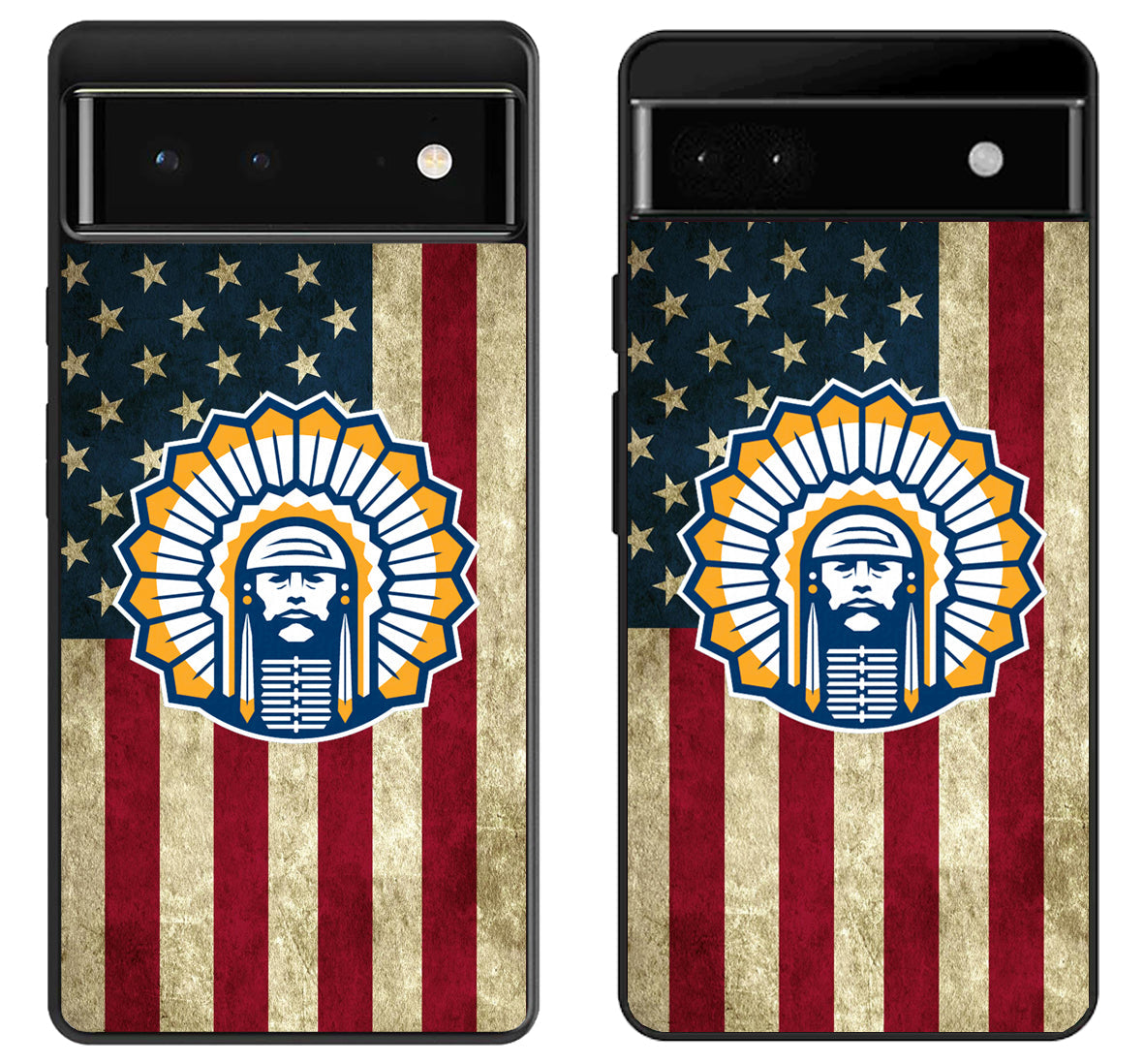 Illinois Fighting Chief Illini Flag Google Pixel 6 | 6A | 6 Pro Case