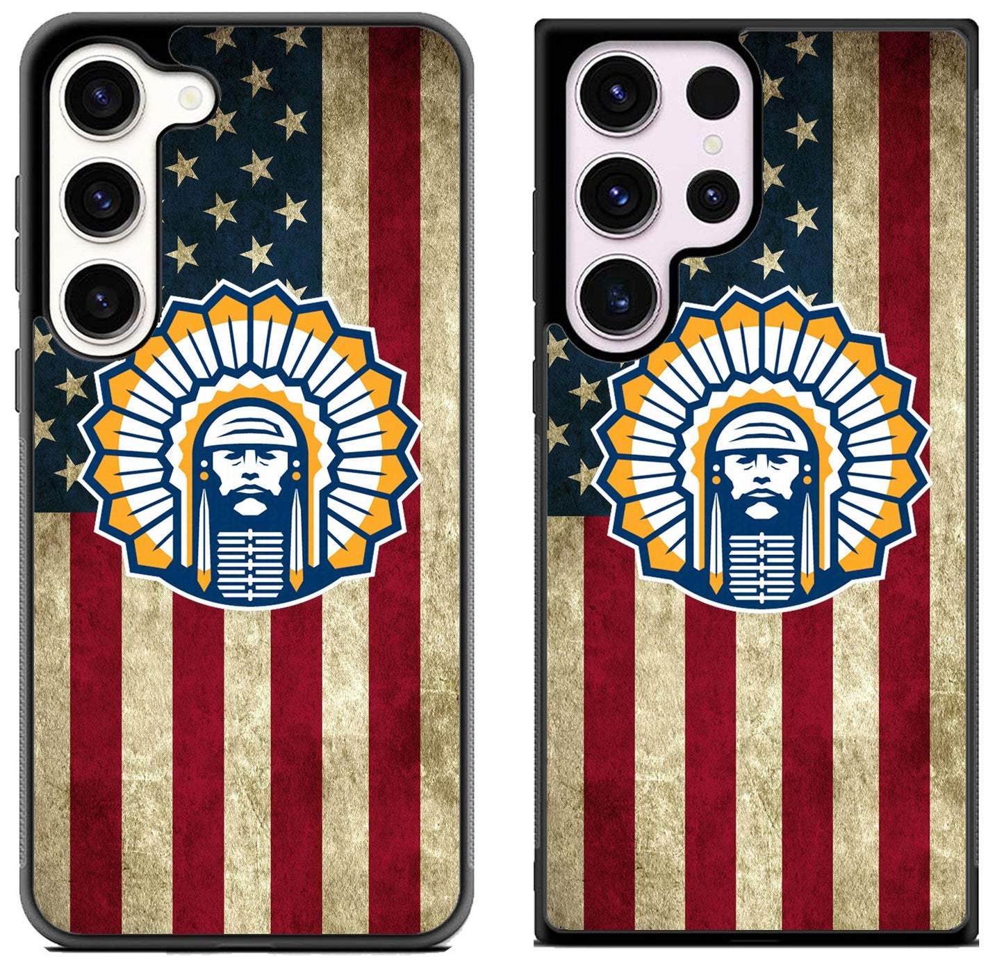Illinois Fighting Chief Illini Flag Samsung Galaxy S23 | S23+ | S23 Ultra Case