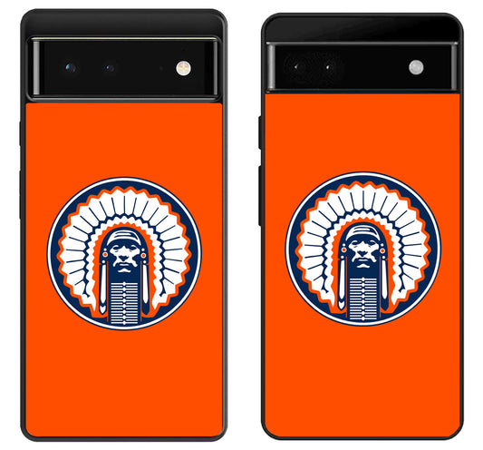 Illinois Fighting Chief Illini Logo Google Pixel 6 | 6A | 6 Pro Case