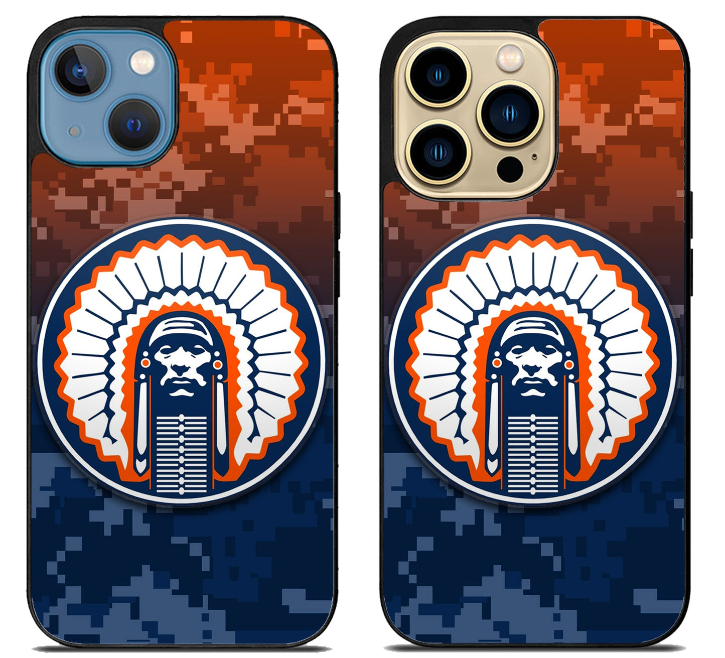 Illinois Fighting Chief Illini iPhone 14 | 14 Plus | 14 Pro | 14 Pro Max Case