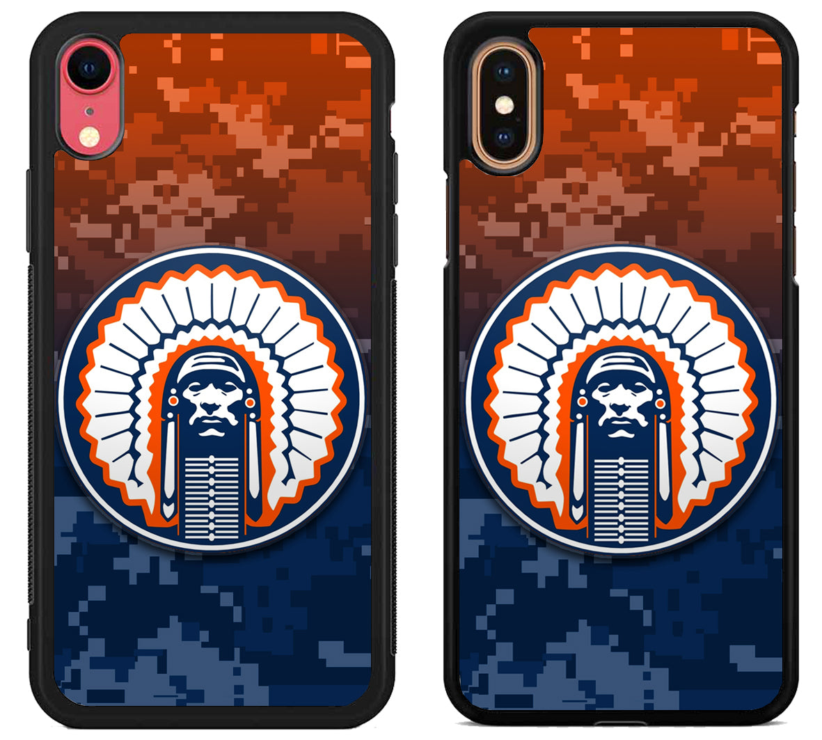 Illinois Fighting Chief Illini iPhone X | Xs | Xr | Xs Max Case