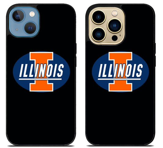 Illinois Fighting Illini Cover iPhone 14 | 14 Plus | 14 Pro | 14 Pro Max Case