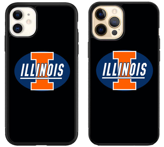 Illinois Fighting Illini Cover iPhone 12 | 12 Mini | 12 Pro | 12 Pro Max Case