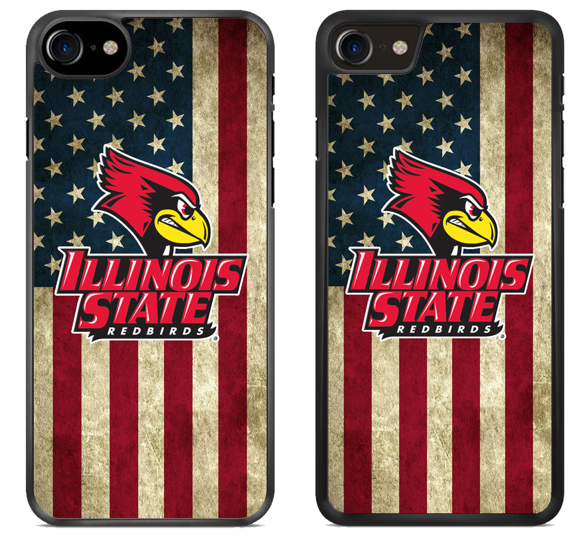 Illinois State Redbirds Flag iPhone SE 2020 | iPhone SE 2022 Case